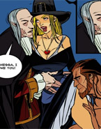 Hot quickie with a witch