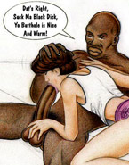 Interracial and taboo art